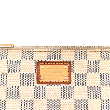 Louis Vuitton Damier Azur Pochette Milla MM 7 of 14