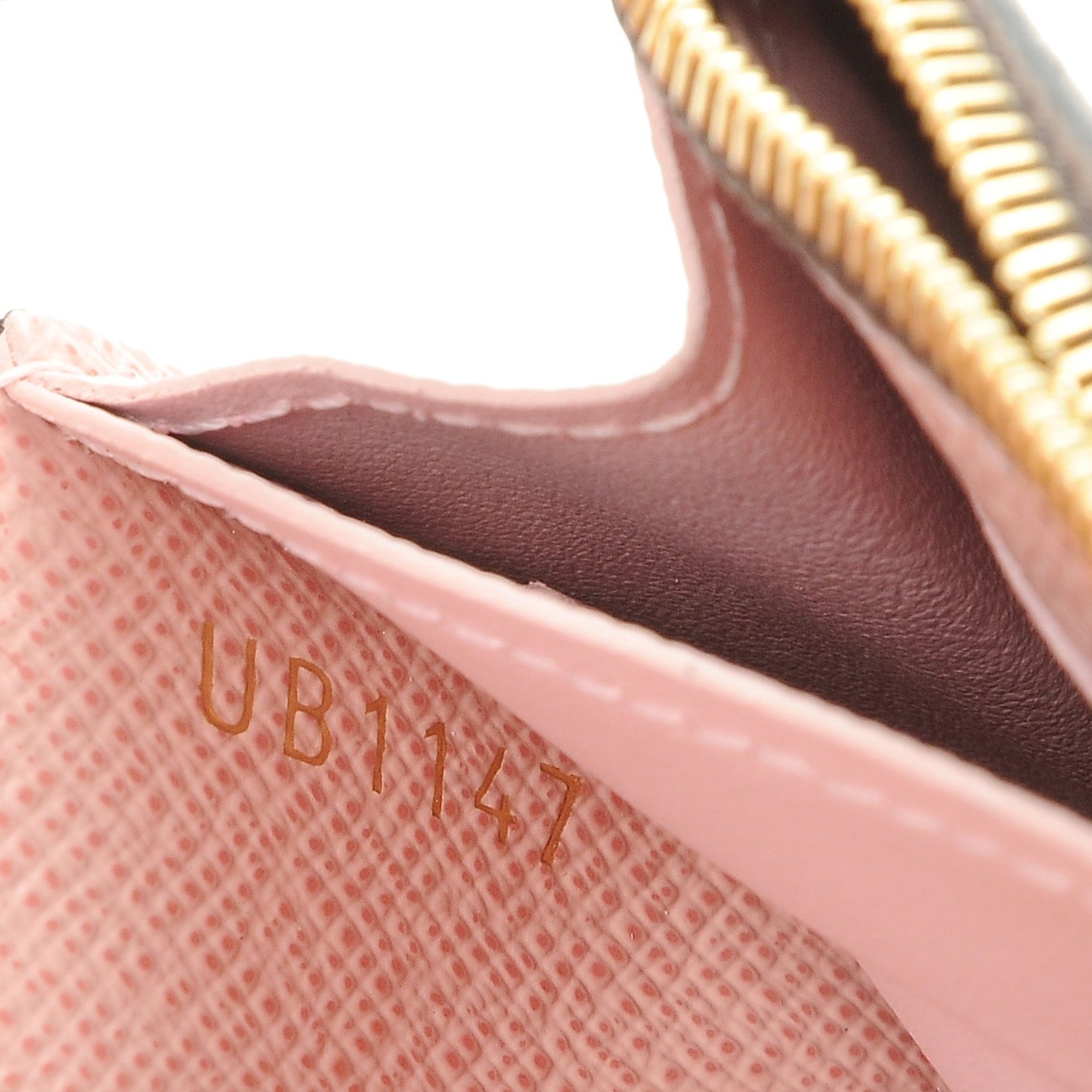 Monogram Rosalie Coin Purse Rose Ballerine