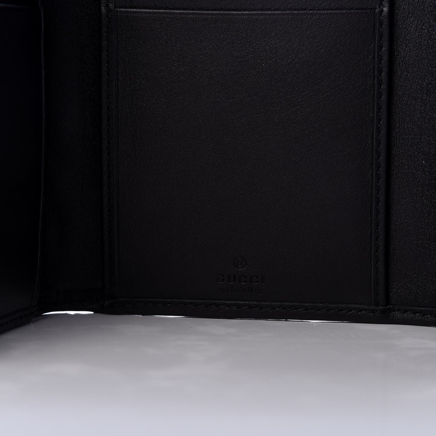 Gucci Calfskin Matelasse GG Marmont Wallet Black 6 of 8