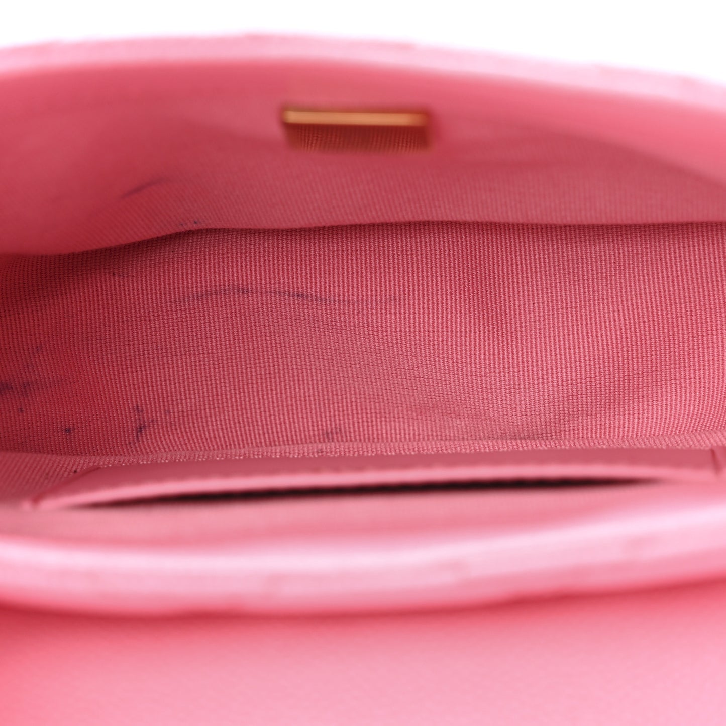 Caviar Quilted Mini Messenger Flap Light Pink