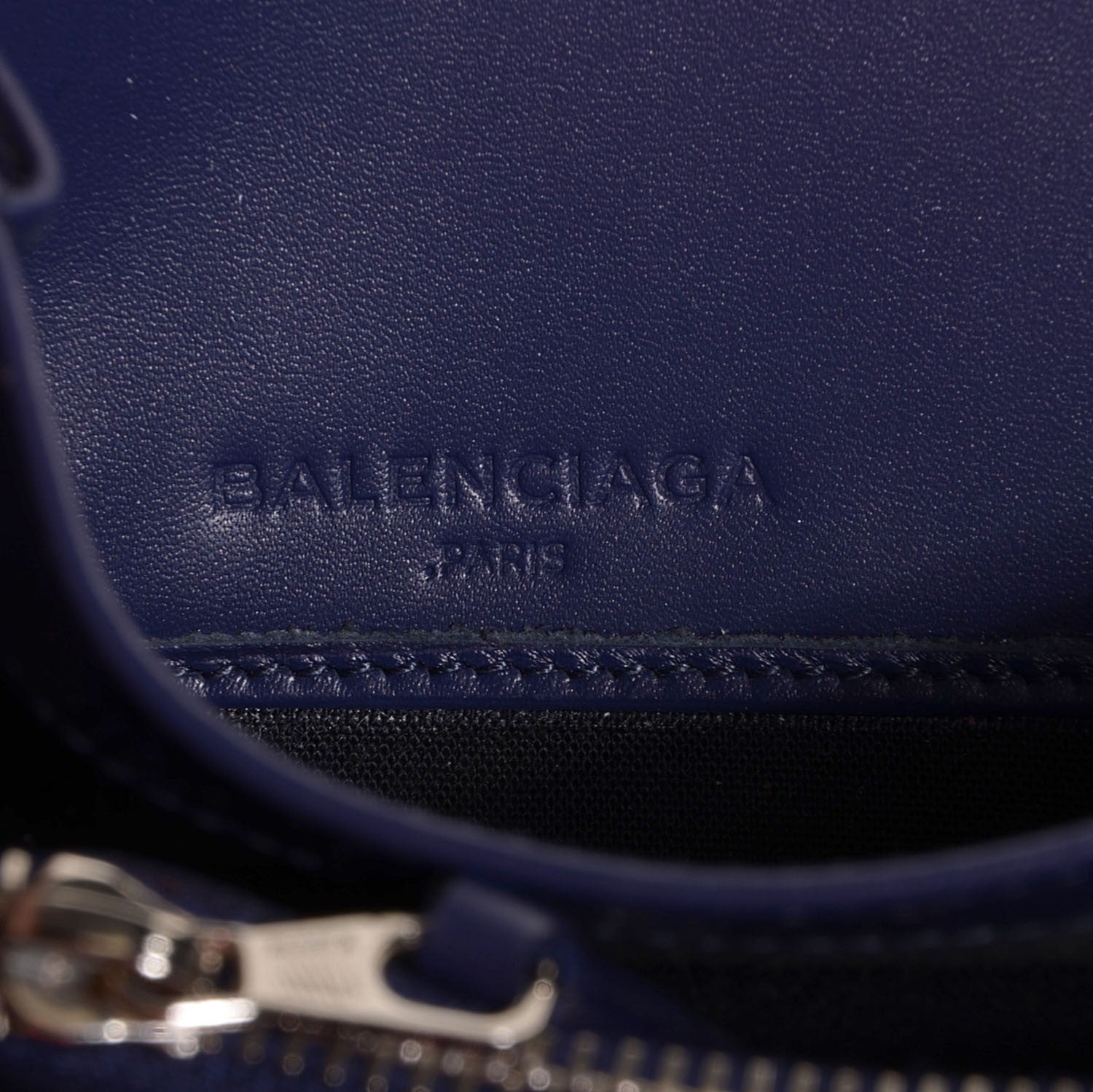 Balenciaga Smooth Calfskin Metallic Patent Giant 12 Silver Hardware Continental Zip Around Wallet Ultraviolet 6 of 11