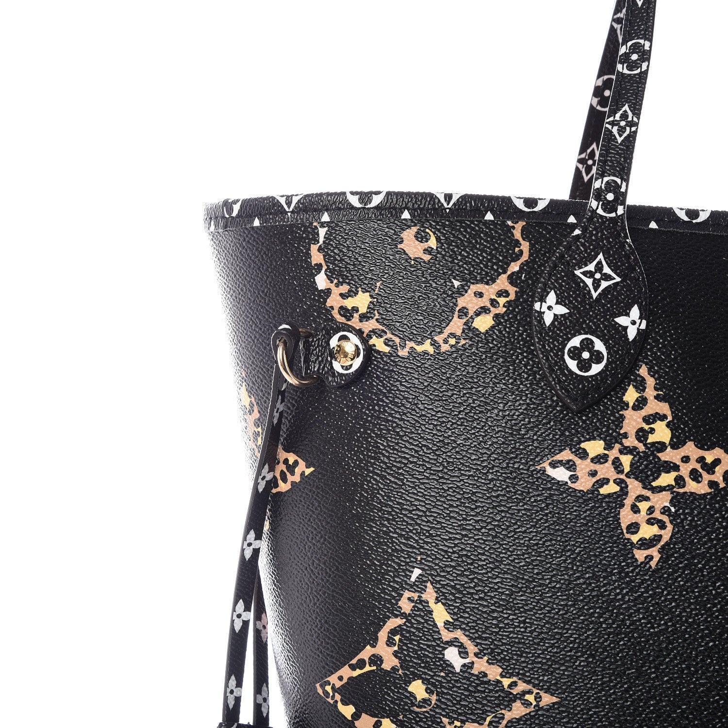 Louis Vuitton Monogram Giant Jungle Neverfull MM Black 12 of 12