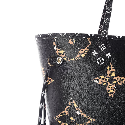 Louis Vuitton Monogram Giant Jungle Neverfull MM Black 12 of 12