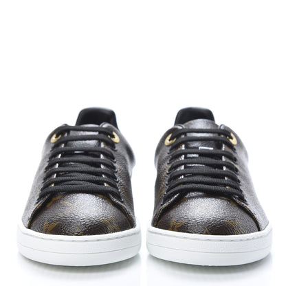 Louis Vuitton Patent Monogram Frontrow Sneakers 36.5 2 of 9