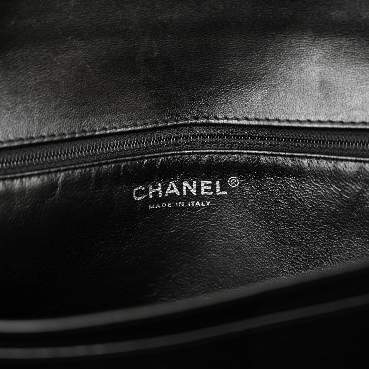 Chanel Lambskin Quilted Boy Messenger Black 6 of 10