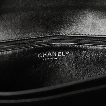 Chanel Lambskin Quilted Boy Messenger Black 6 of 10