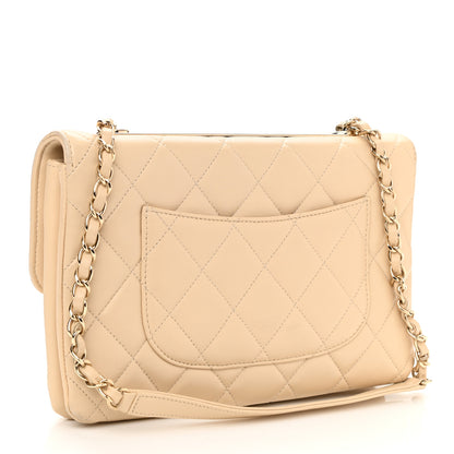 Chanel Lambskin Quilted Medium Trendy CC Flap Light Beige 4 of 11