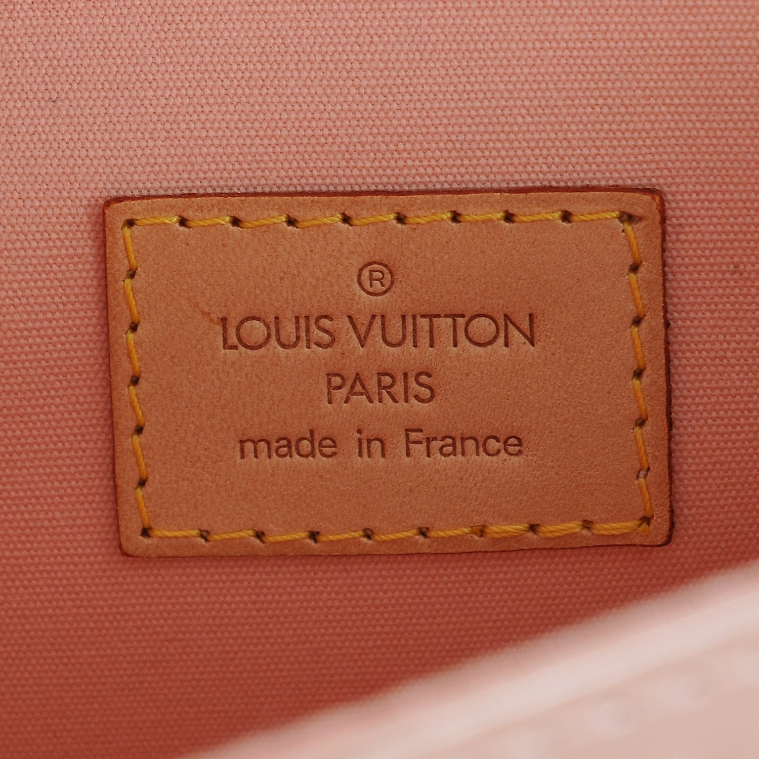 Louis Vuitton Vernis Biscayne Bay PM Marshmallow 6 of 6
