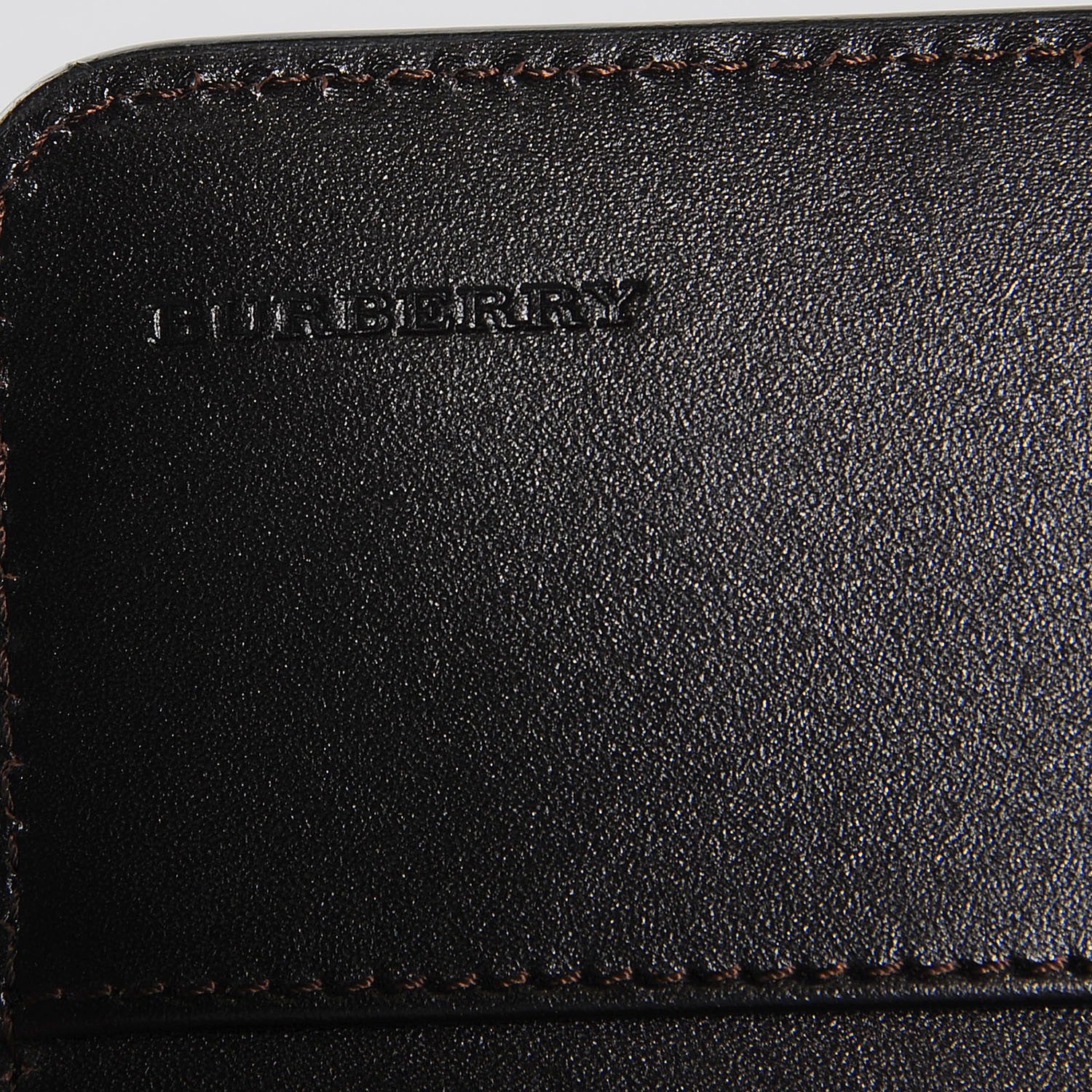 Burberry Grainy Leather Penrose Continental Wallet Dark Chocolate 7 of 9