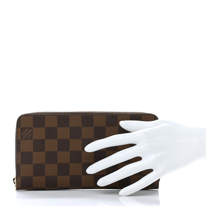 Louis Vuitton Damier Ebene Zippy Wallet 2 of 8