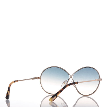 Tom Ford Rania-02 Oval Sunglasses TF564 Rose Gold 3 of 6