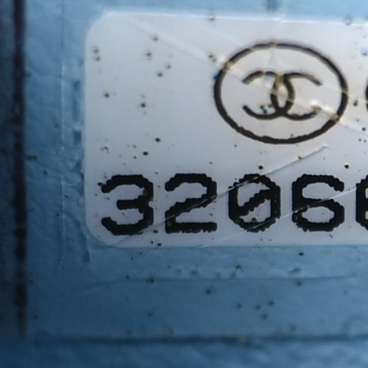 Chanel Lambskin Quilted Mini Drawstring Bucket Bag With Chain Light Blue 9 of 11