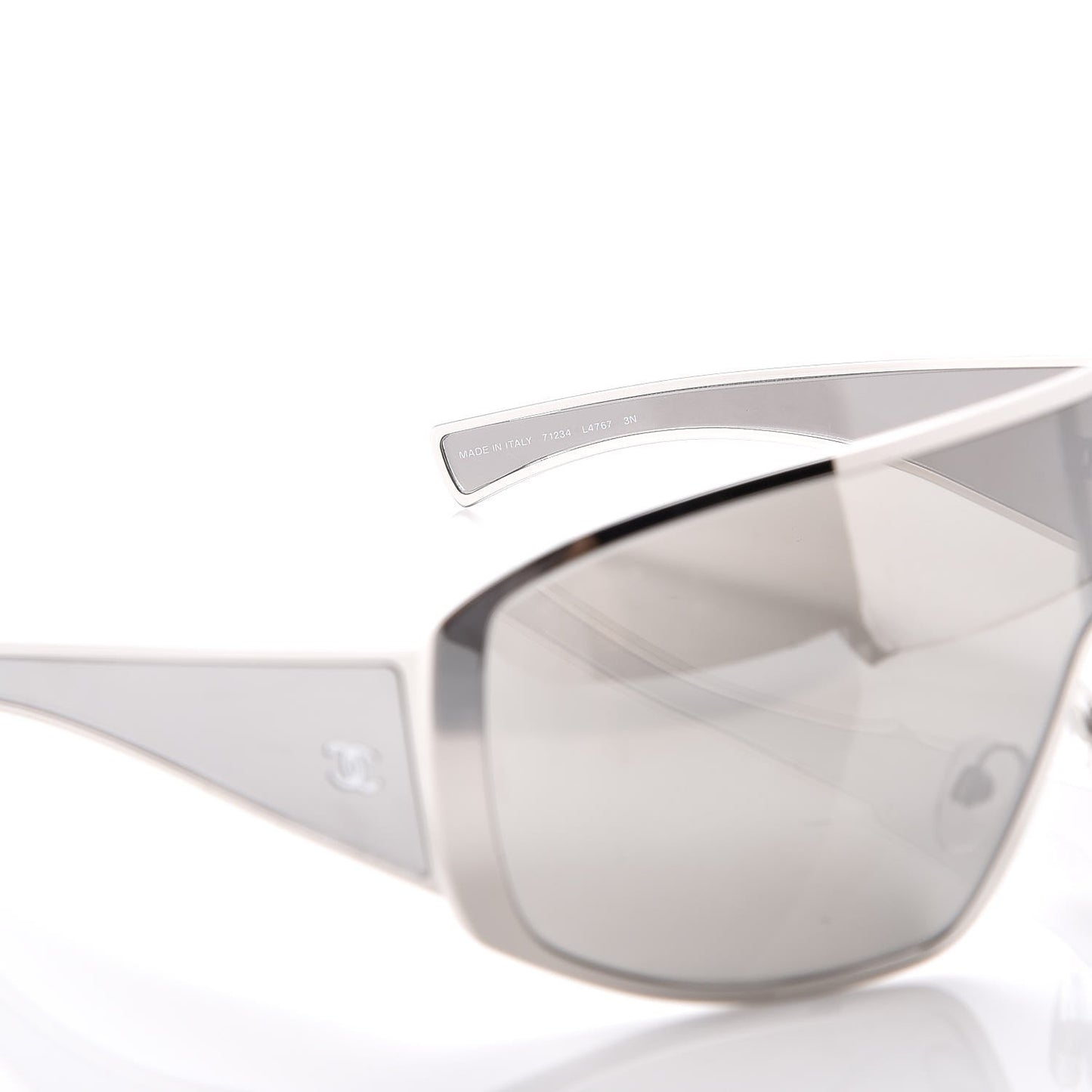 Shield Runway Sunglasses Silver
