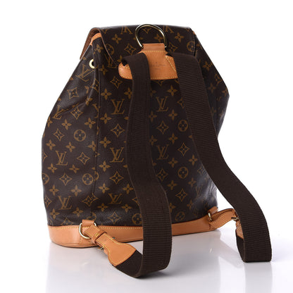 Louis Vuitton Monogram Montsouris GM Backpack 2 of 12