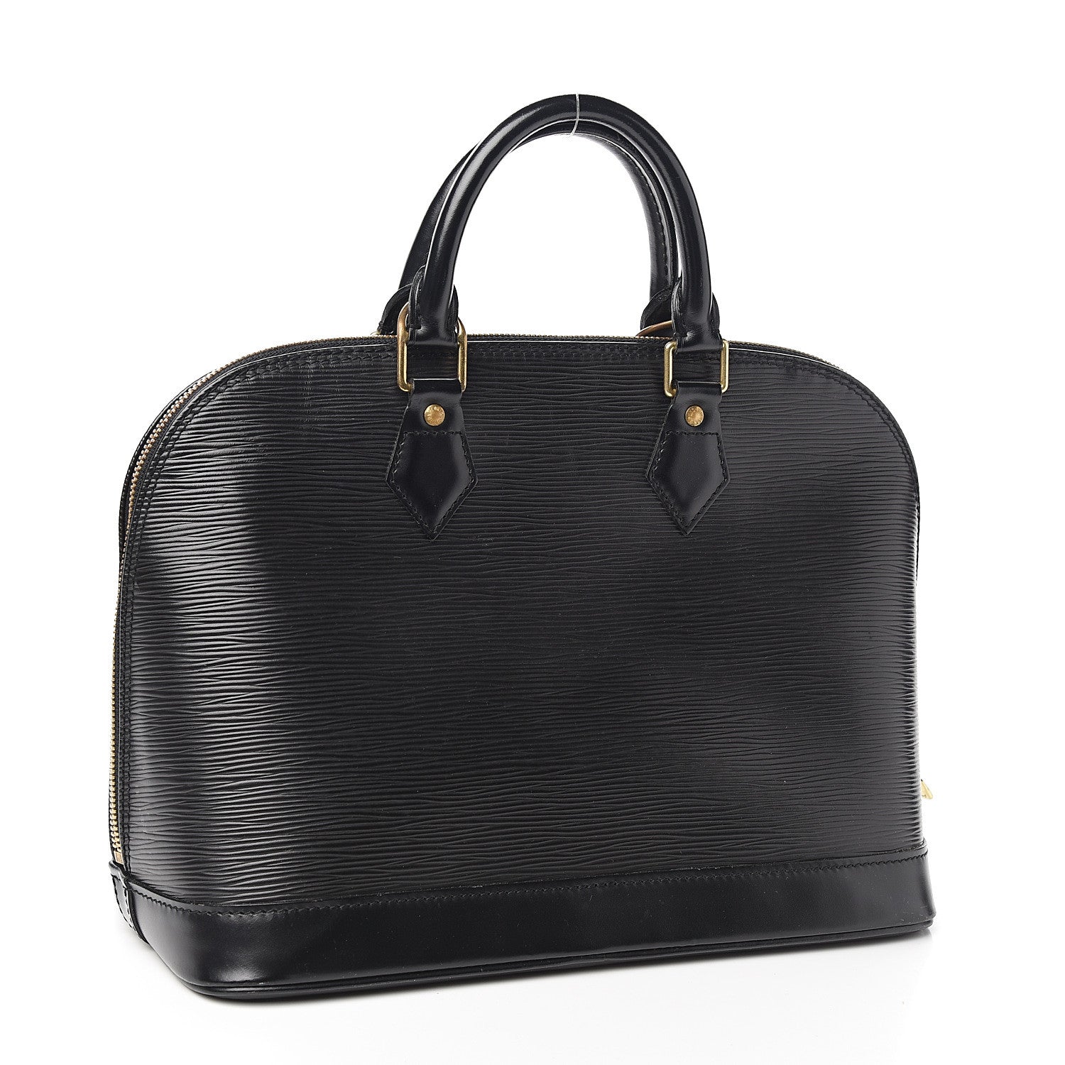 Louis Vuitton Epi Alma PM Black 2 of 9