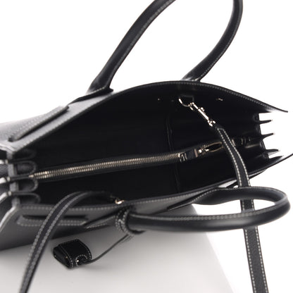 Saint Laurent Grained Calfskin Small Sac De Jour Black 6 of 7