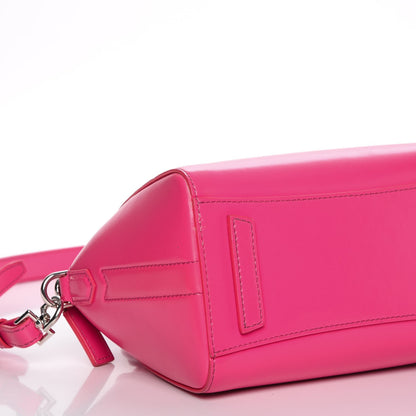 Givenchy Shiny Lord Calfskin Mini Antigona Shocking Pink 11 of 13