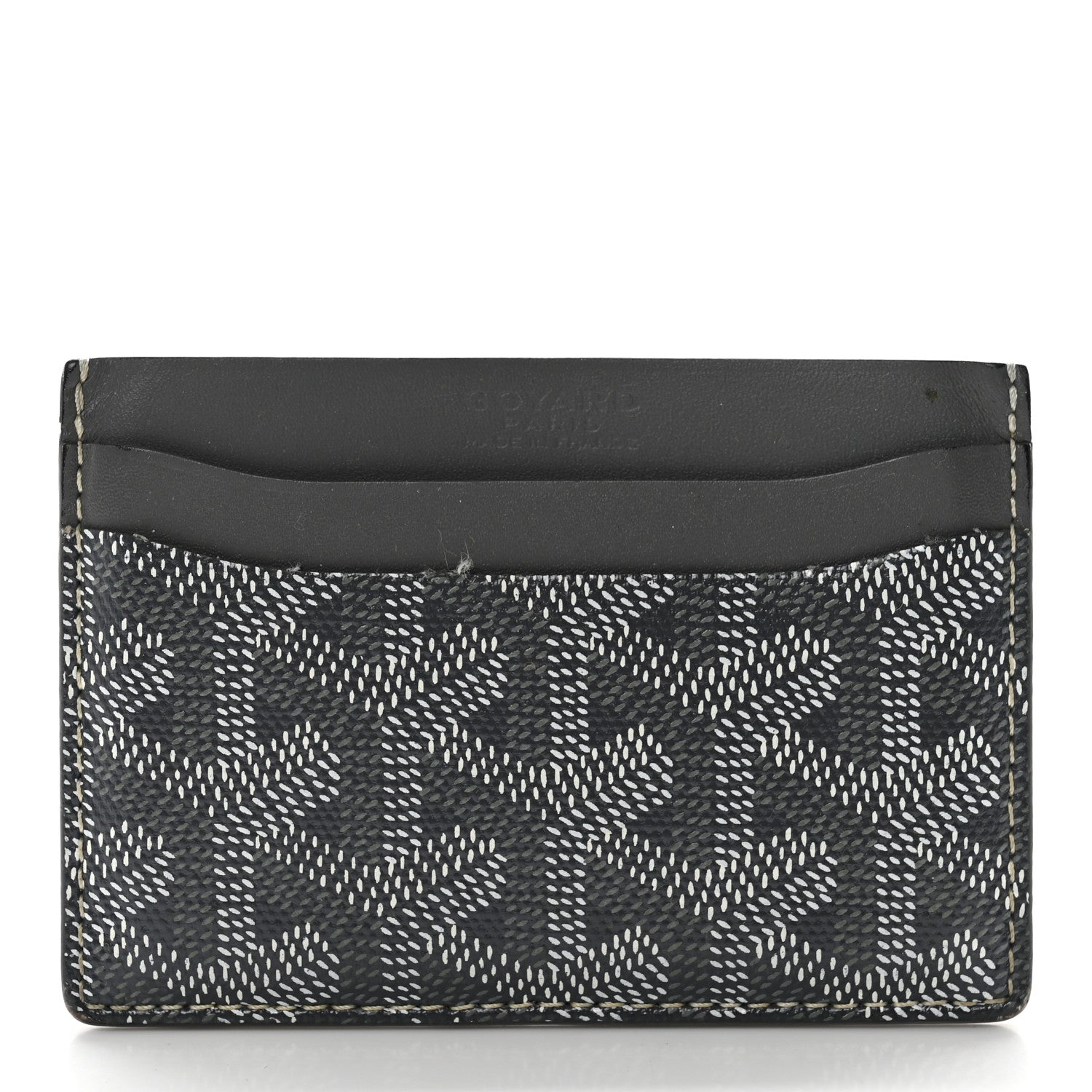 Goyard Goyardine Saint Sulpice Card Holder Grey 1 of 8