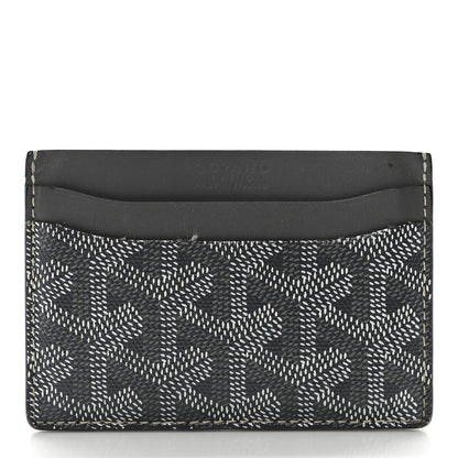 Goyard Goyardine Saint Sulpice Card Holder Grey 1 of 8