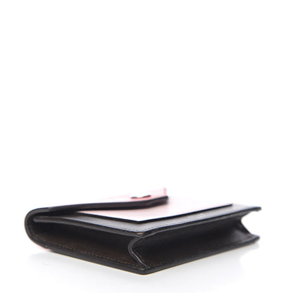Celine Smooth Calfskin Pocket Card Holder Dark Rust 3 of 5