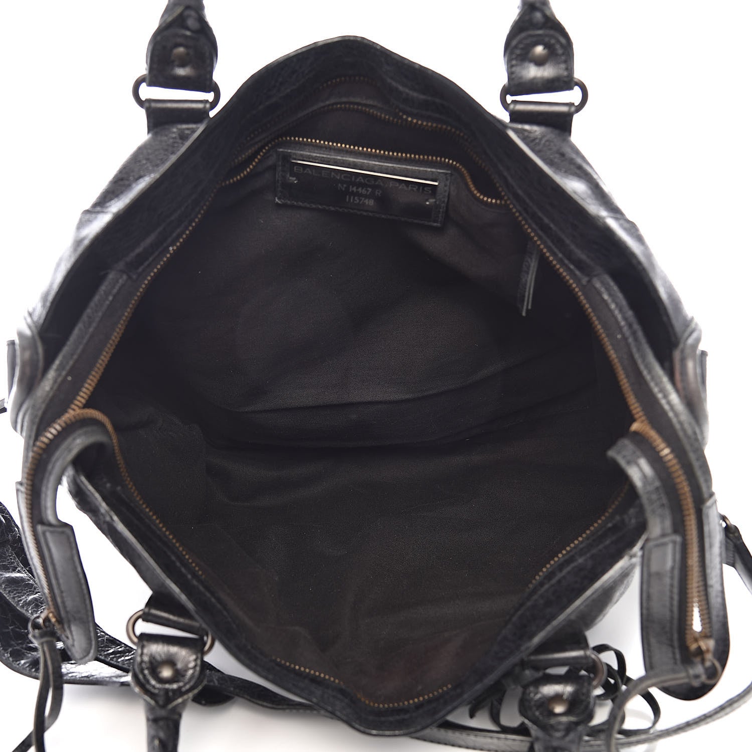 Balenciaga Agneau Classic Hardware City Black 6 of 12
