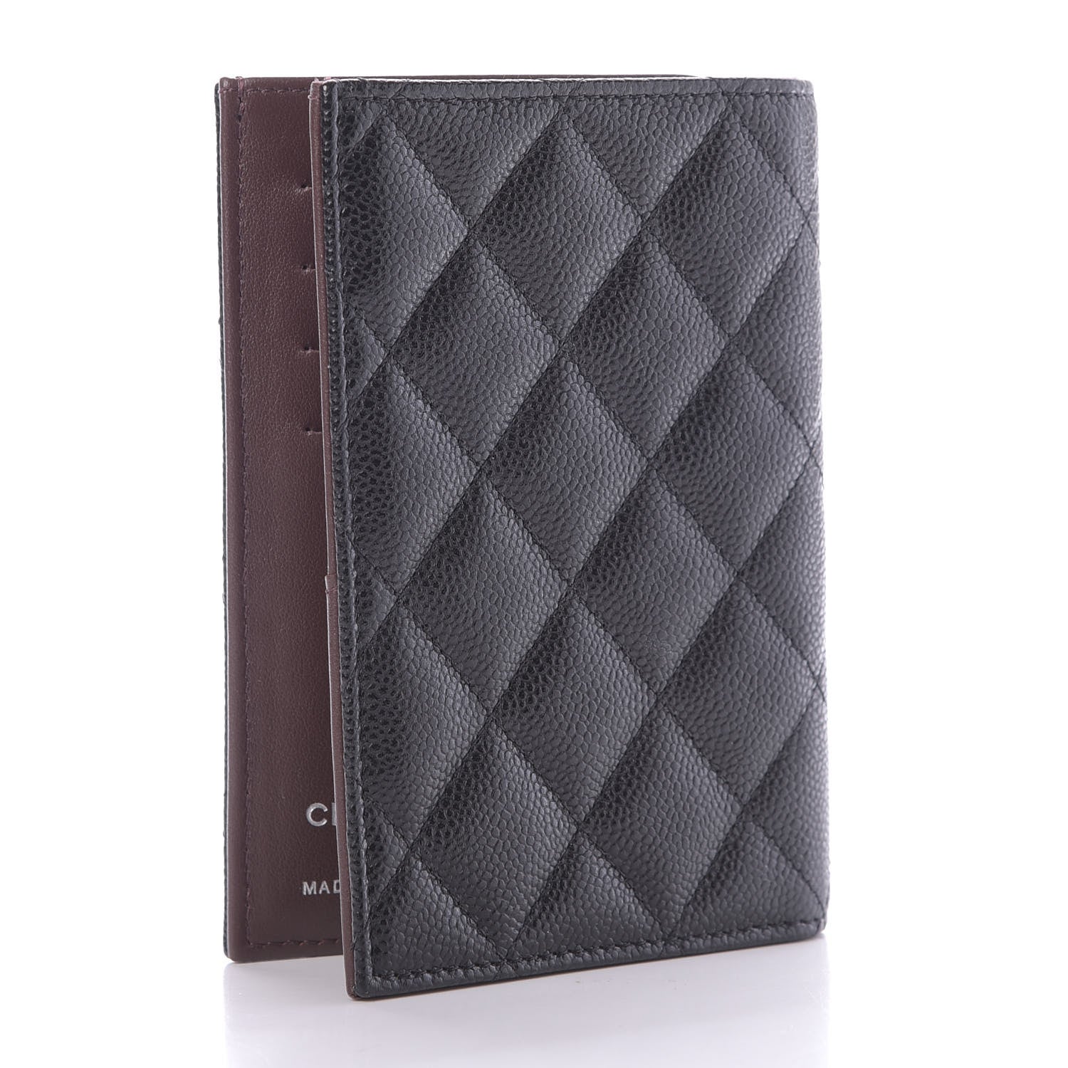 Chanel Caviar Quilted Passport Holder Black 3 of 9