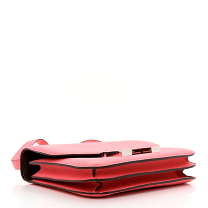 Hermes Evercolor Verso Constance 18 Rose Azalee Prune 4 of 11