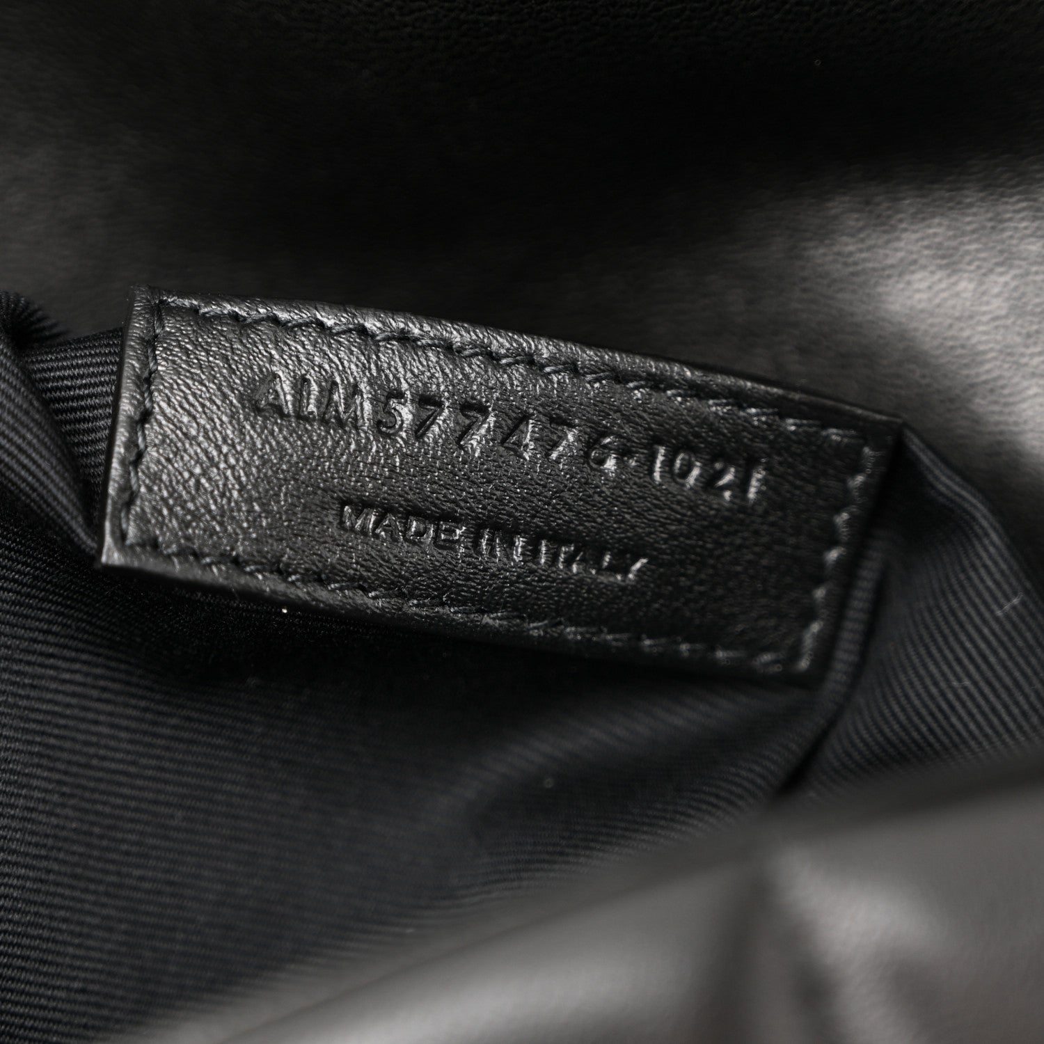 Saint Laurent Lambskin Quilted Small Loulou Puffer Monogram Monochrome Chain Satchel Black 7 of 12