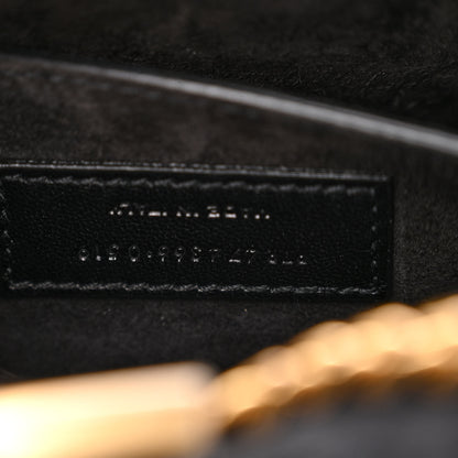Saint Laurent Metallic Calfskin Small Classic Monogram Kate Tassel Satchel Pink 7 of 11
