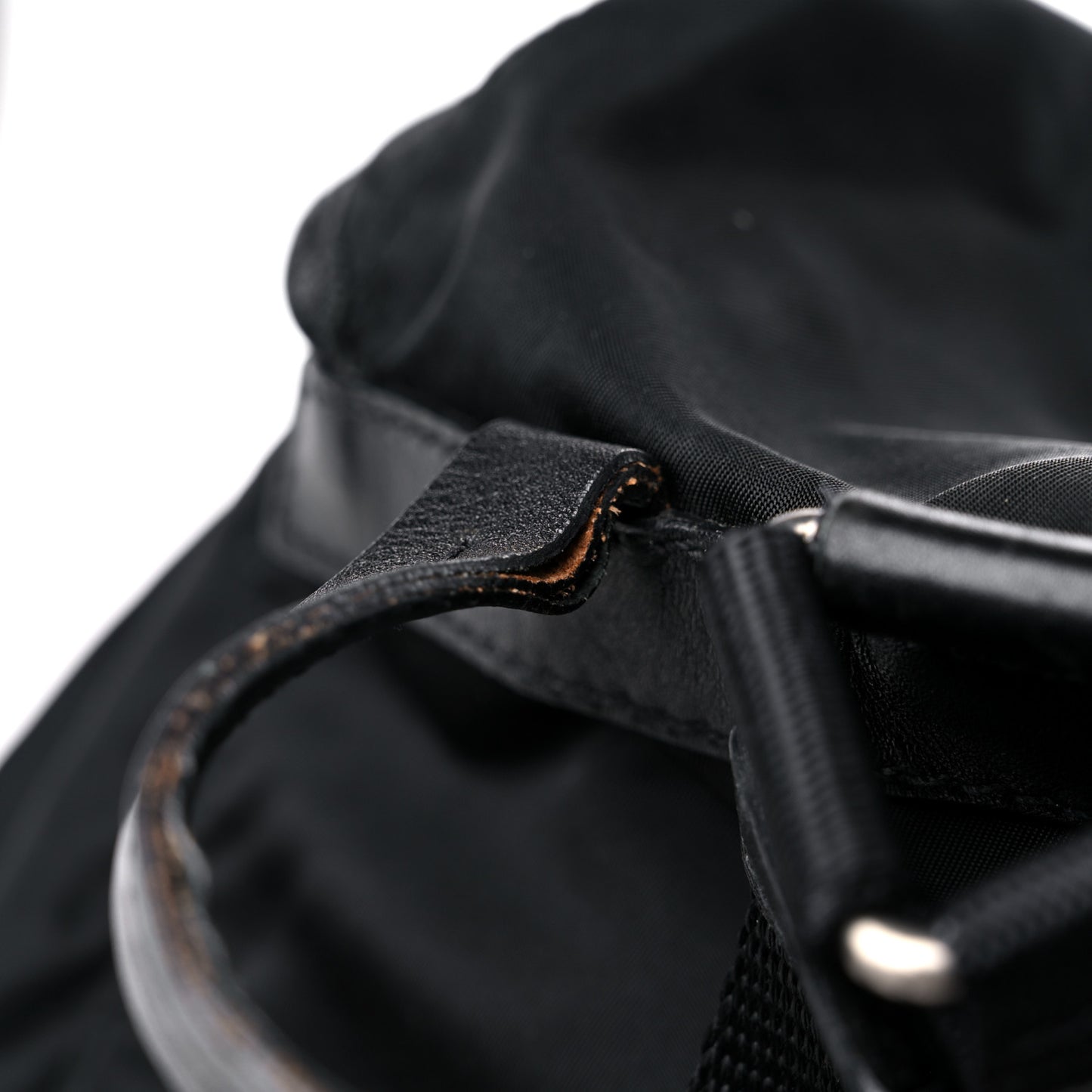 Nylon Vela Medium Backpack Black