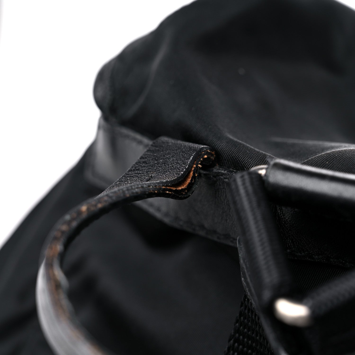 Prada Nylon Vela Medium Backpack Black 12 of 13