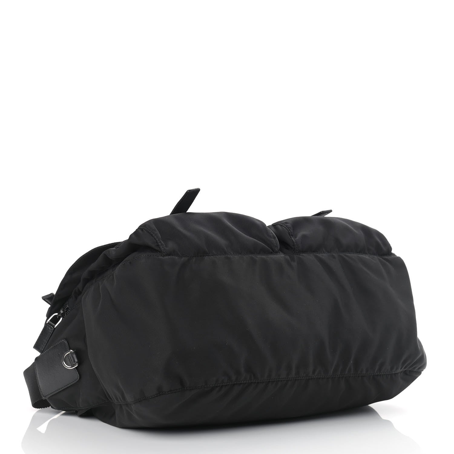 Prada Nylon Vela Messenger Bag Black 3 of 13
