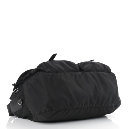Prada Nylon Vela Messenger Bag Black 3 of 13