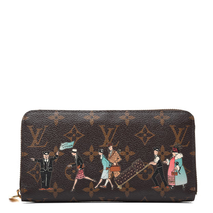 Louis Vuitton Monogram Illustre Zippy Wallet Rose 1 of 24