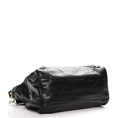Balenciaga Agneau Giant 12 Gold Hardware Velo Black 5 of 9