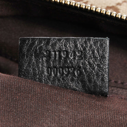 Gucci Monogram Medium Sukey Top Handle Brown 6 of 7
