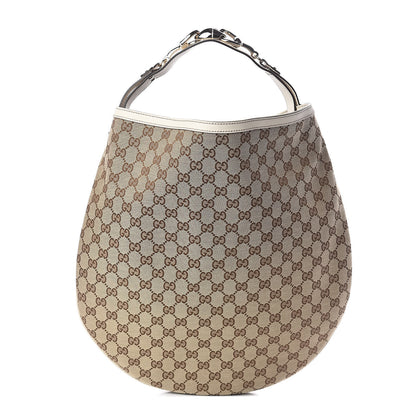 Gucci Monogram Large Wave Hobo Off White 1 of 9