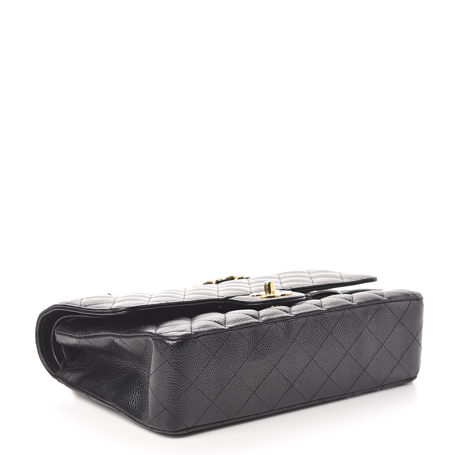 Chanel Caviar Quilted Medium Double Flap Black 4 of 11