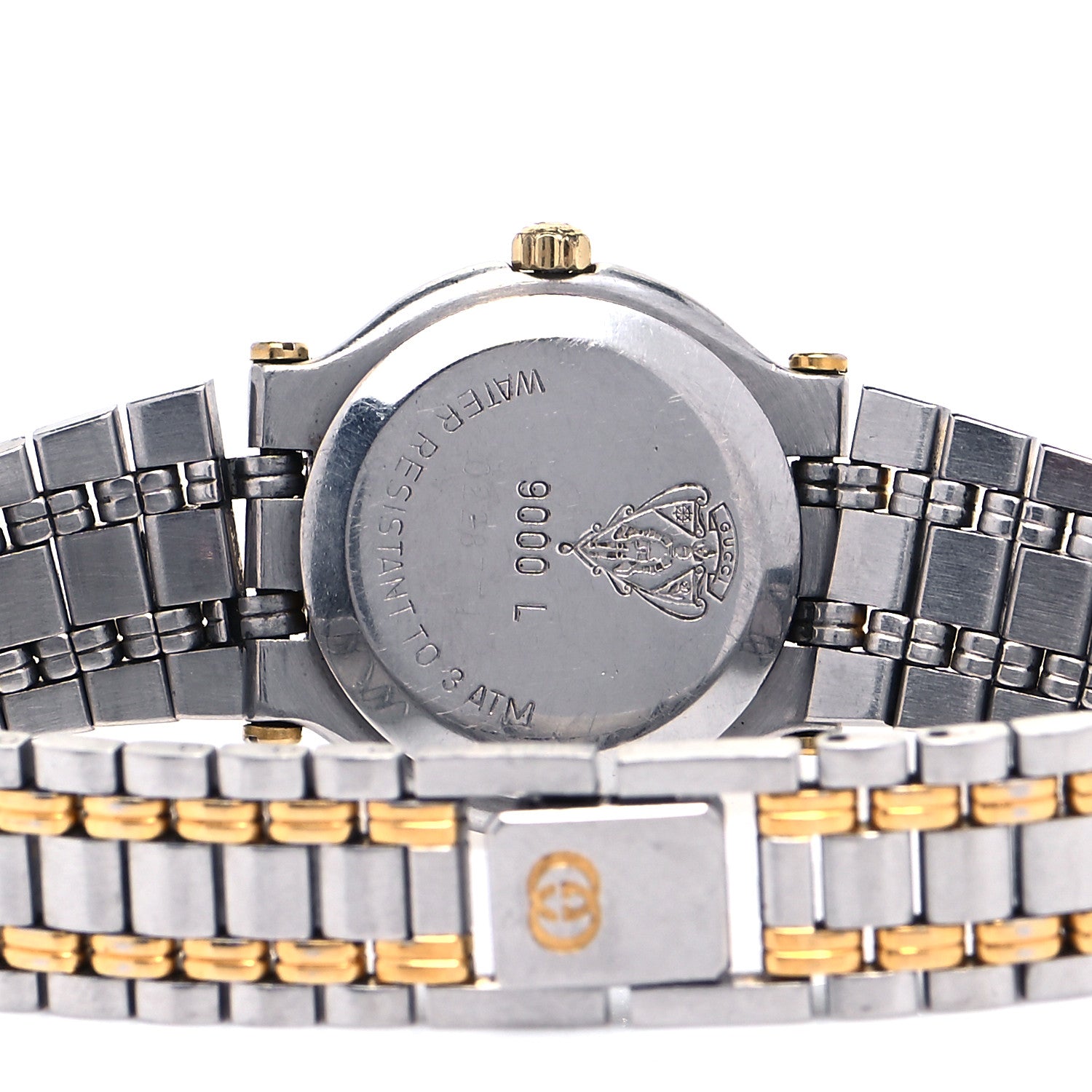 Gucci Stainless Steel 25mm 9000L Quartz Watch Grey 4 of 5