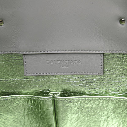 Balenciaga Veau Papier A4 Zip Around Tote Gris Glace 6 of 15