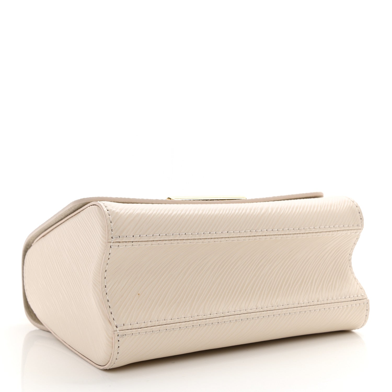 Louis Vuitton Epi Twist Braided Chain Shoulder Bag PM Quartz White 4 of 7