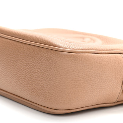 Gucci Pebbled Calfskin Small Soho Disco Bag Camelia 11 of 15