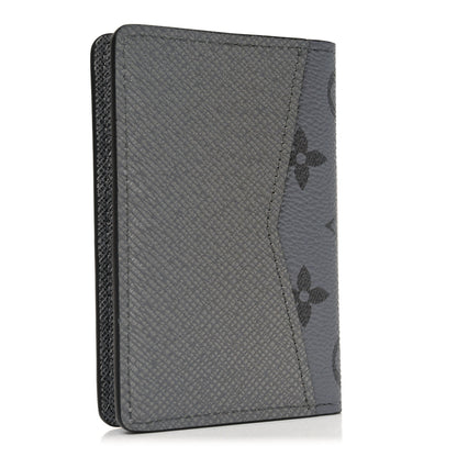 Louis Vuitton Taigarama Pocket Organizer NM NM Gunmetal 2 of 6