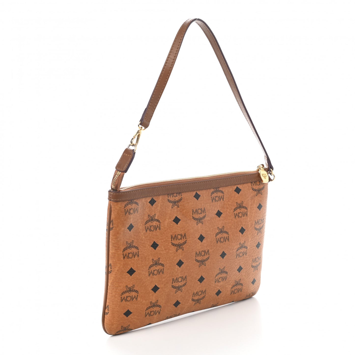 Visetos Liz Shopper Tote Pouch Cognac