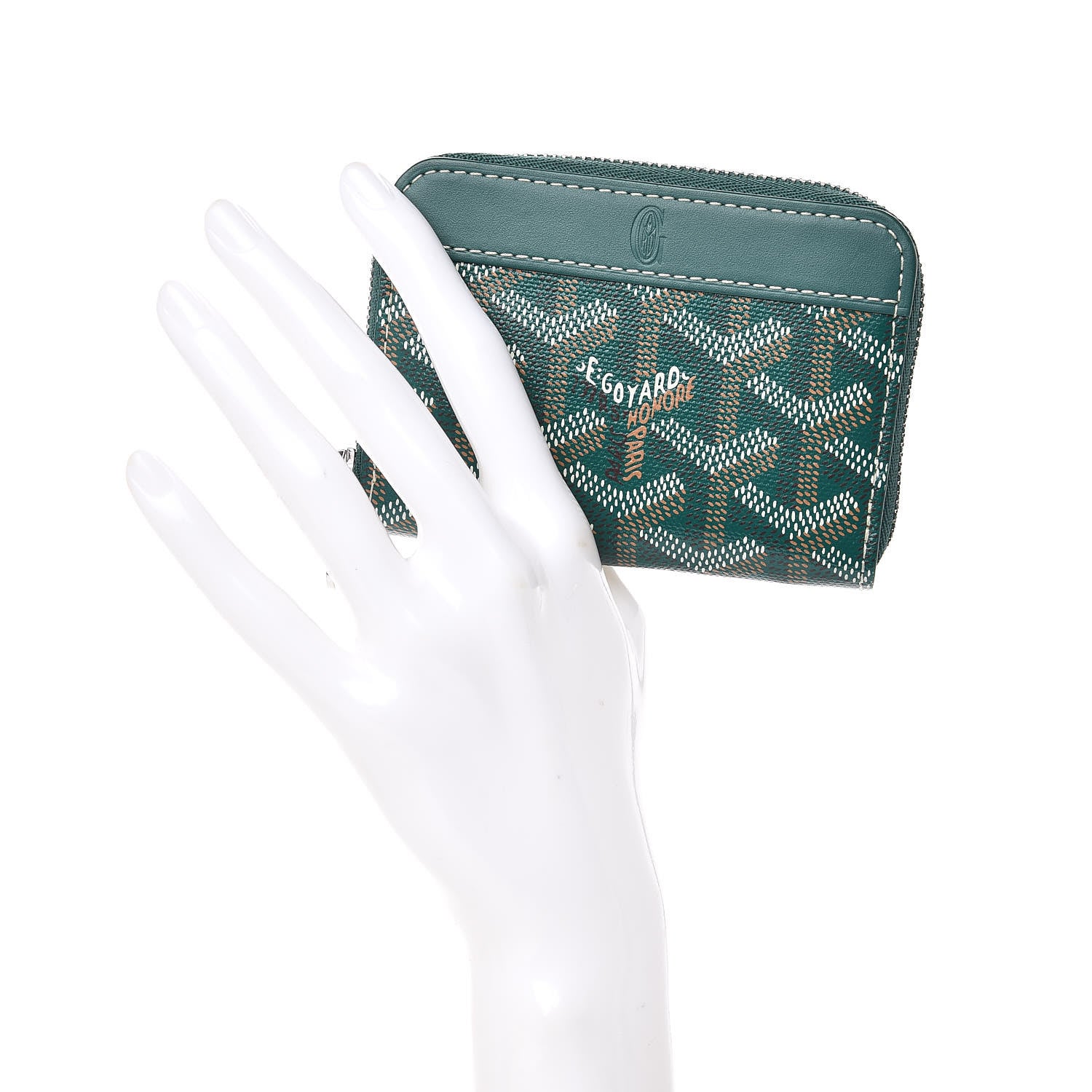 Goyard Goyardine Matignon Porte Monnaie Wallet Minty 2 of 11