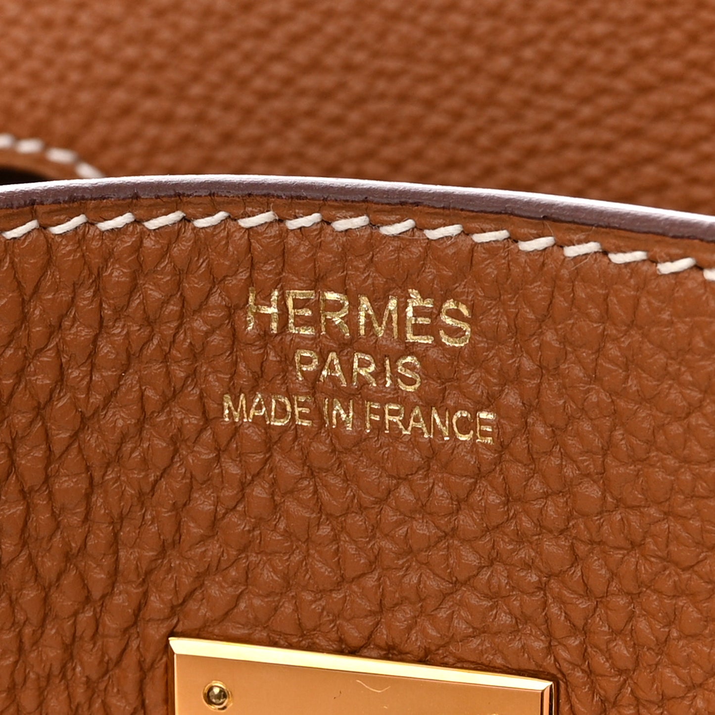 Togo Birkin 35 Gold