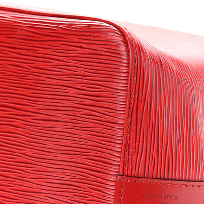 Louis Vuitton Epi Petit Noe Castillan Red 9 of 17