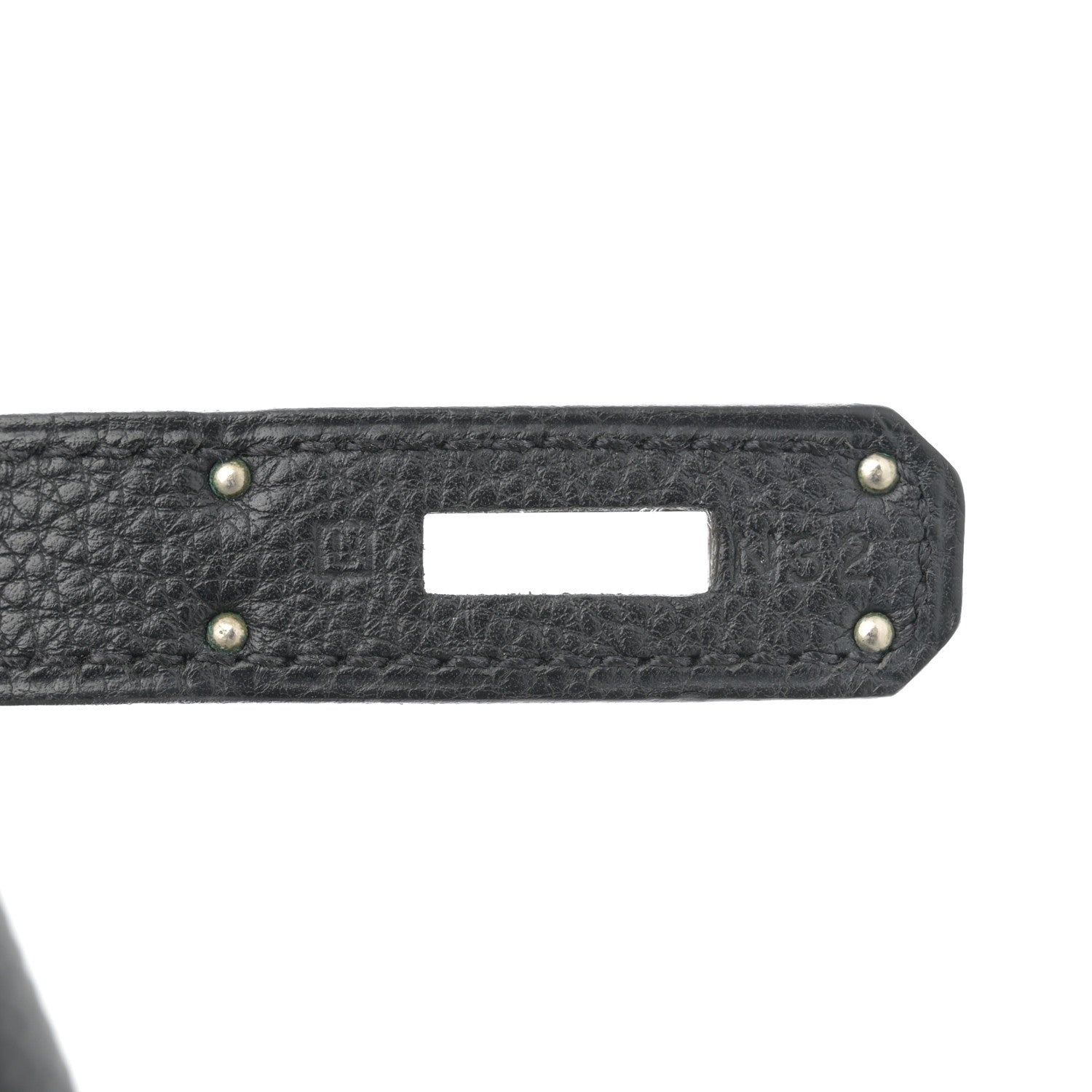 Hermes Togo Kelly Retourne 32 Black 7 of 12