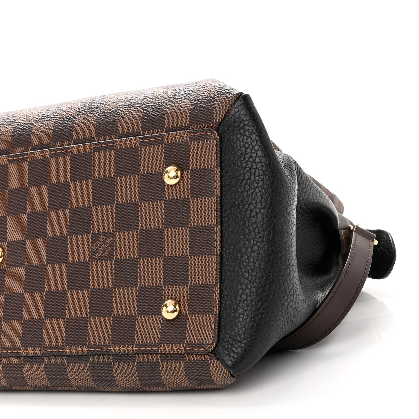 Cuir Taurillon Damier Ebene Normandy Black