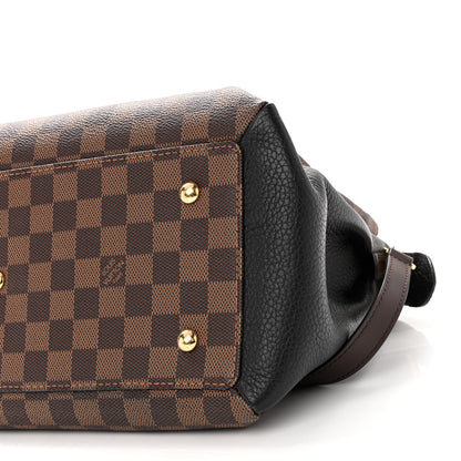 Louis Vuitton Cuir Taurillon Damier Ebene Normandy Black 8 of 9
